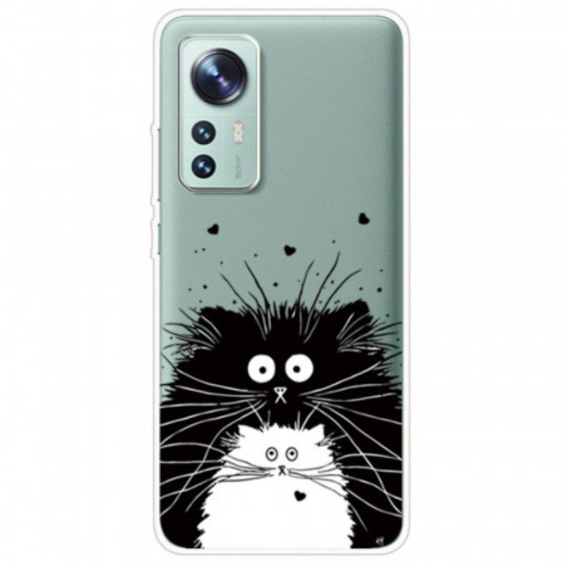 Hülle Für Xiaomi 12 / 12X Schauen Sie Sich Die Katzen An