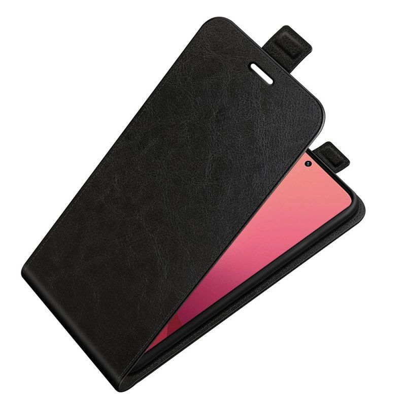 Lederhüllen Für Xiaomi 12 / 12X Flip Case Vertikale Klappe In Lederoptik