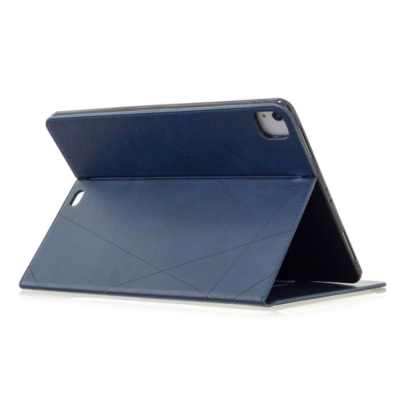 Fall iPad Pro 12.9" (2018) (2020) Schwarz Geometrische Formen