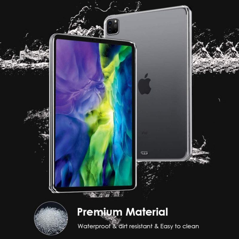 Hülle iPad Pro 12.9" (2018) (2020) Transparentes Silikon