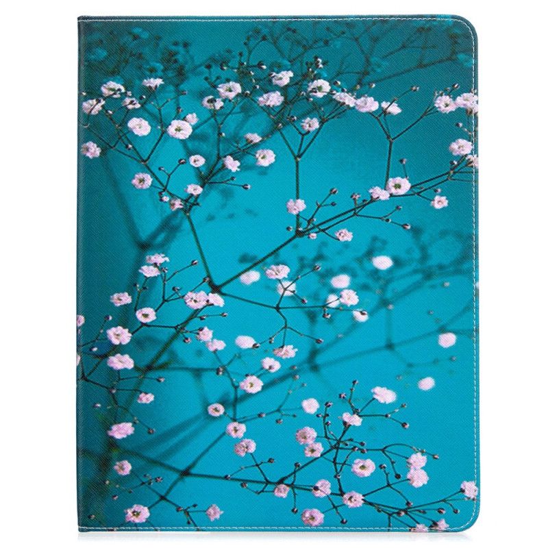 Lederhüllen iPad Pro 12.9" (2018) (2020) Sakura-Baum-Druckmuster