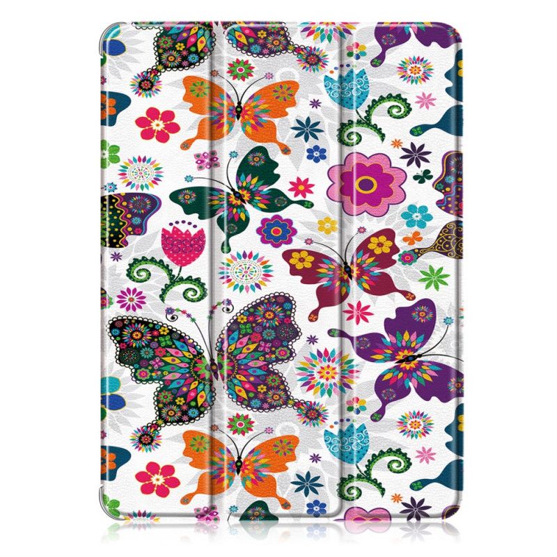 Smart Case iPad Pro 12.9" (2018) (2020) Mehrfarbige Schmetterlinge