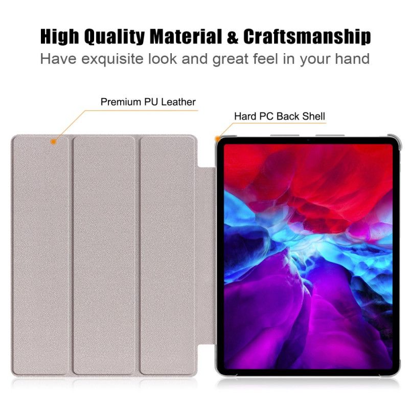 Smart Case iPad Pro 12.9" (2018) (2020) Mehrfarbige Schmetterlinge