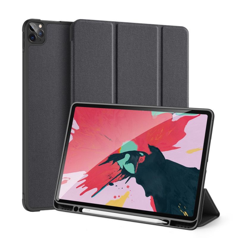 Smart Case iPad Pro 12.9" (2018) (2020) Schwarz Dux Ducis Domo-Serie