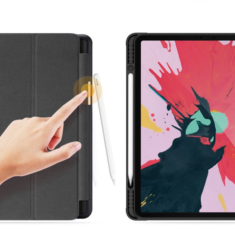 Smart Case iPad Pro 12.9" (2018) (2020) Schwarz Dux Ducis Domo-Serie