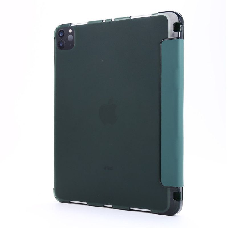 Smart Case iPad Pro 12.9" (2018) (2020) Schwarz Kunstleder Bleistifthalter