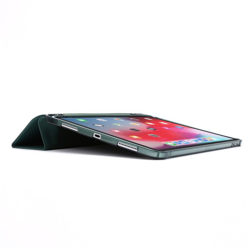 Smart Case iPad Pro 12.9" (2018) (2020) Schwarz Kunstleder Bleistifthalter