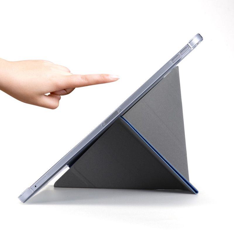 Smart Case iPad Pro 12.9" (2018) (2020) Schwarz Kunstleder Origami