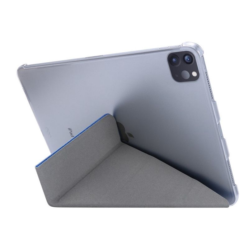 Smart Case iPad Pro 12.9" (2018) (2020) Schwarz Kunstleder Origami