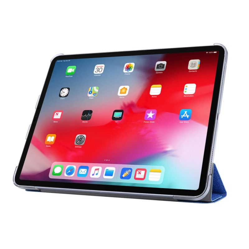 Smart Case iPad Pro 12.9" (2018) (2020) Schwarz Kunstleder Origami