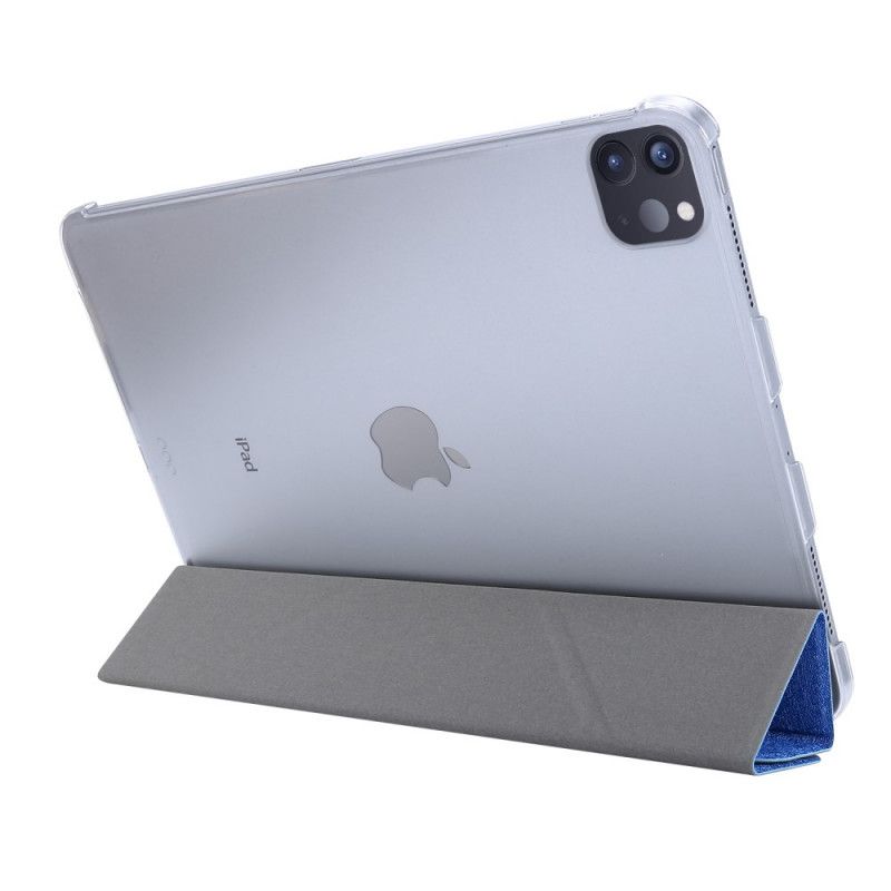 Smart Case iPad Pro 12.9" (2018) (2020) Schwarz Kunstleder Origami