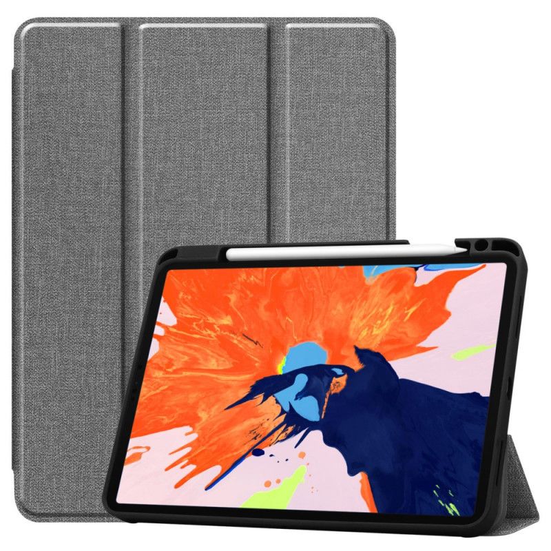 Smart Case iPad Pro 12.9" (2018) (2020) Schwarz Textur Jeans