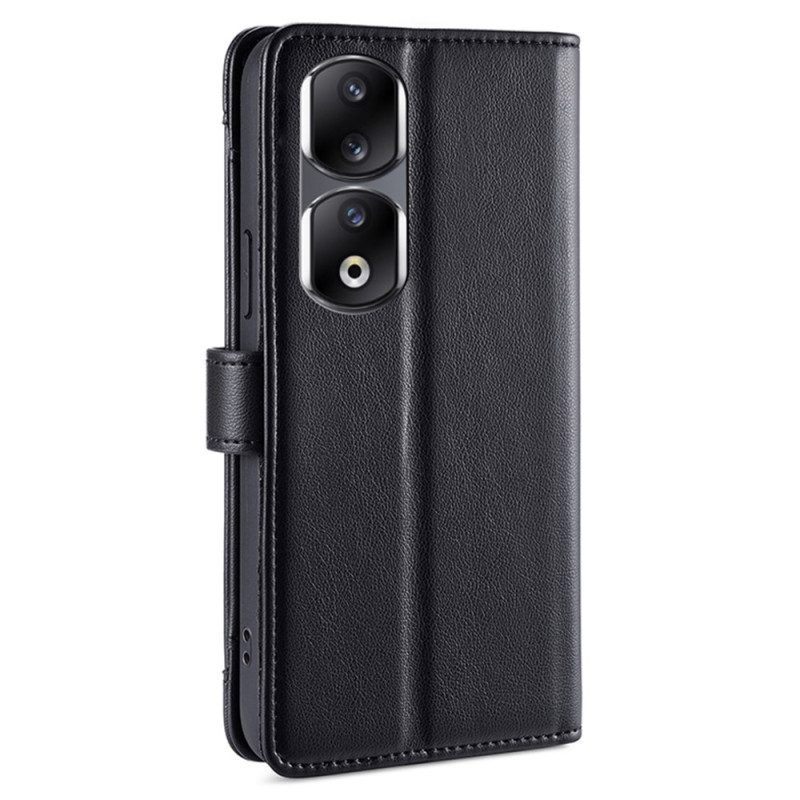 Flip Case Für Honor 90 Pro Trageband Und Schultergurt