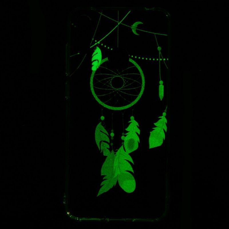 Hülle Huawei Y7 2019 Handyhülle Einzigartiger Fluoreszierender Traumfänger