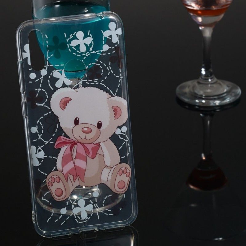Hülle Huawei Y7 2019 Handyhülle Hübscher Teddybär