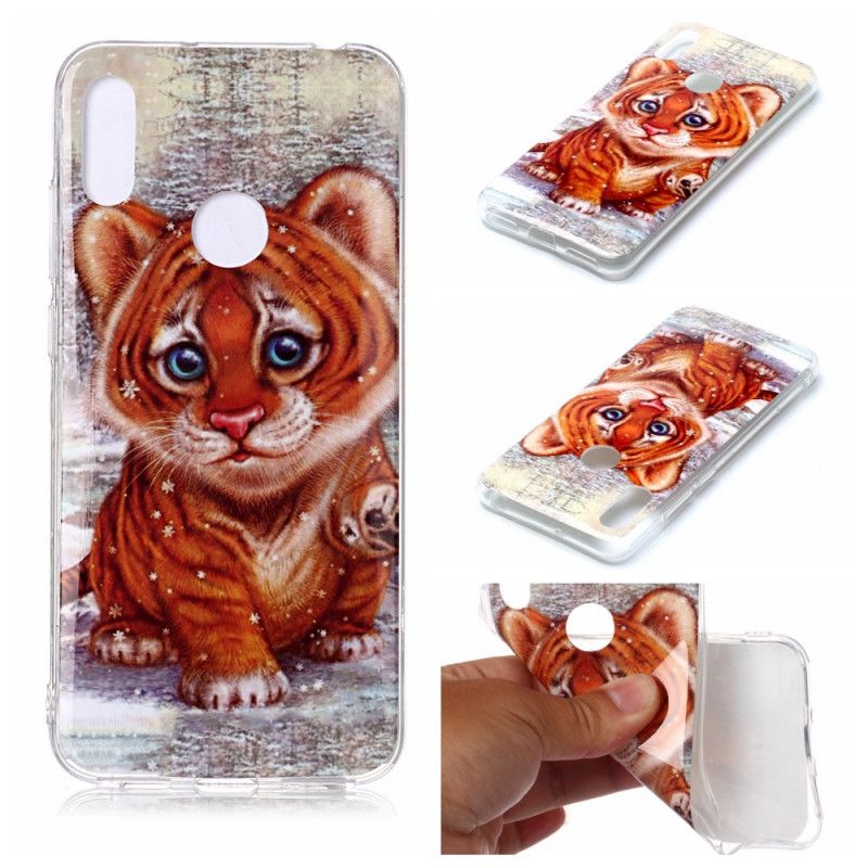 Hülle Huawei Y7 2019 Handyhülle Tigerbaby