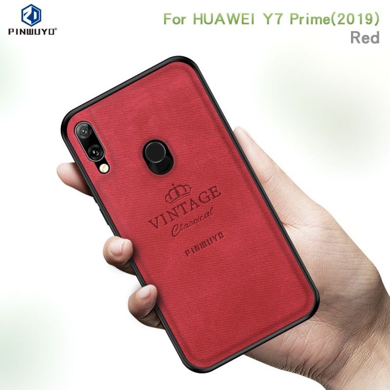 Hülle Huawei Y7 2019 Schwarz Ehrenwerter Jahrgang