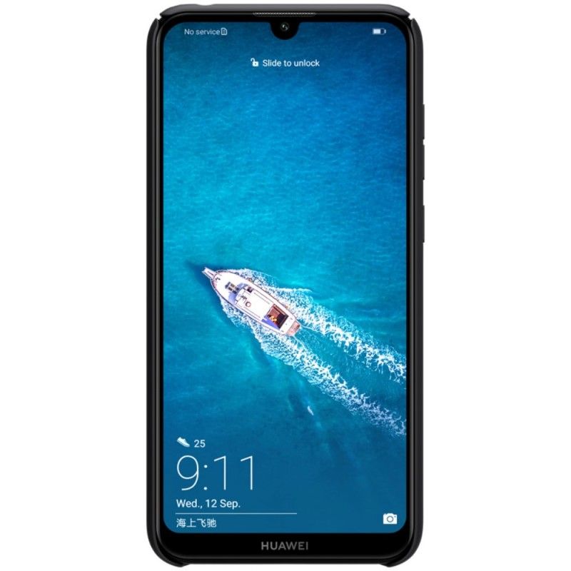 Hülle Huawei Y7 2019 Weiß Starrer Gefrosteter Nillkin