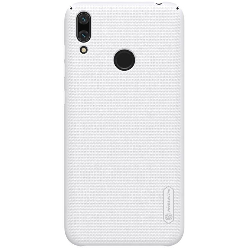 Hülle Huawei Y7 2019 Weiß Starrer Gefrosteter Nillkin