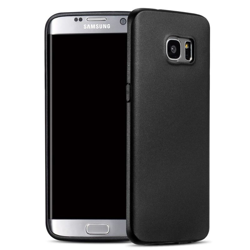 Hülle Samsung Galaxy S7 Edge Schwarz Mate Premium-Serie