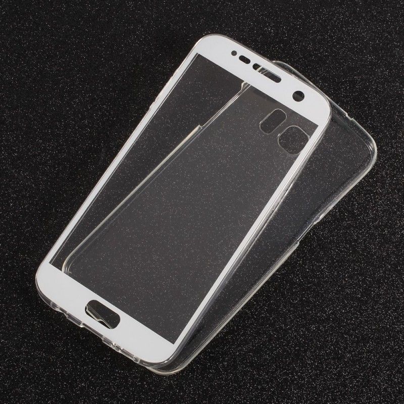 Vordere Und Hintere Schale Samsung Galaxy S7 Edge Transparent