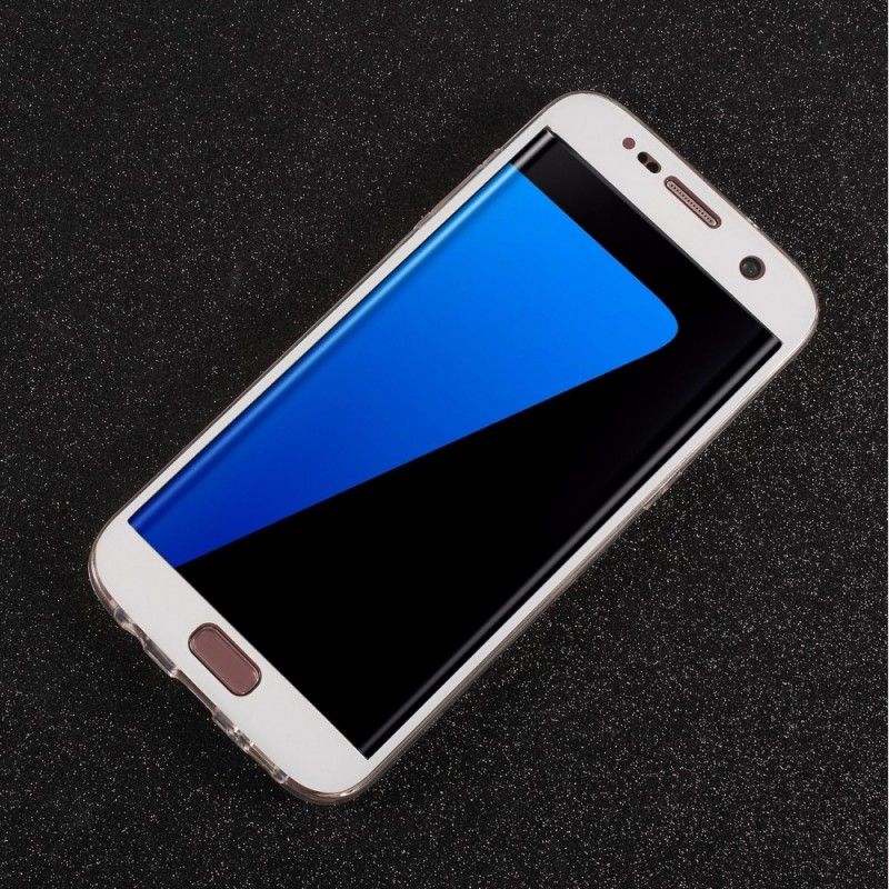 Vordere Und Hintere Schale Samsung Galaxy S7 Edge Transparent