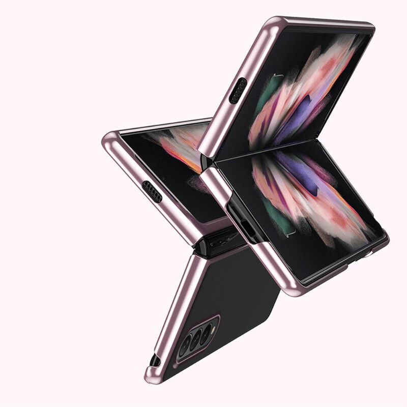 Hülle Für Samsung Galaxy Z Fold 3 5g Klare Metallkanten