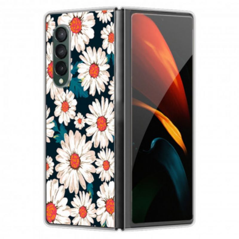 Hülle Samsung Galaxy Z Fold 3 5g Gänseblümchen