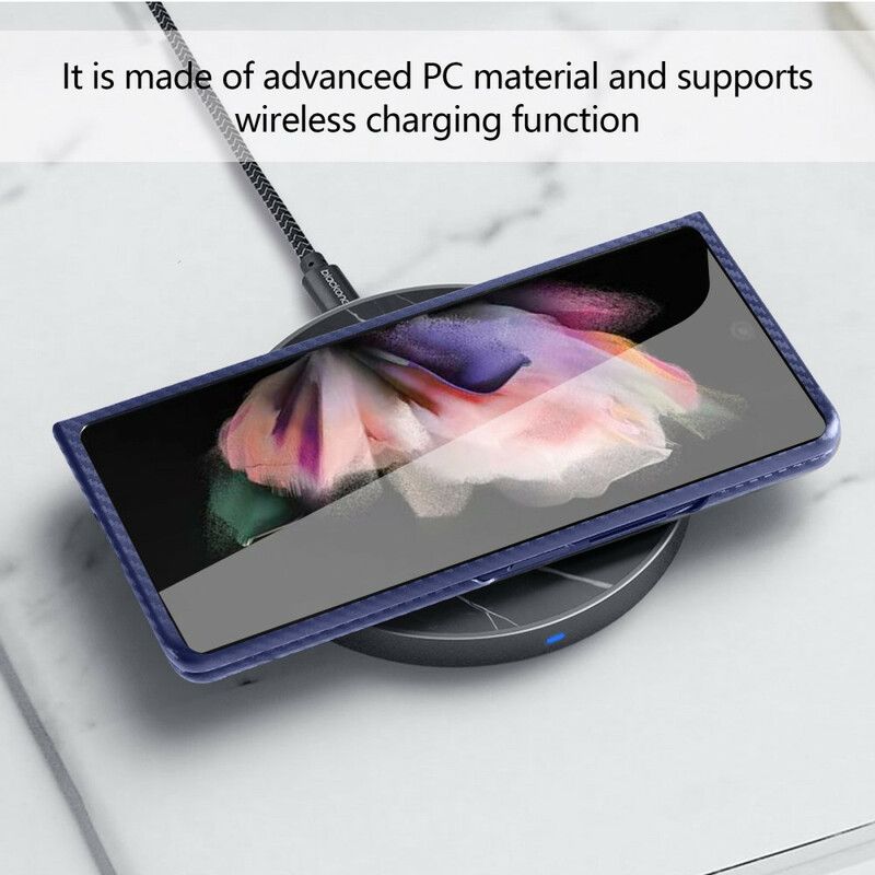Hülle Samsung Galaxy Z Fold 3 5g Handyhülle Support Und Bildschirmschutz