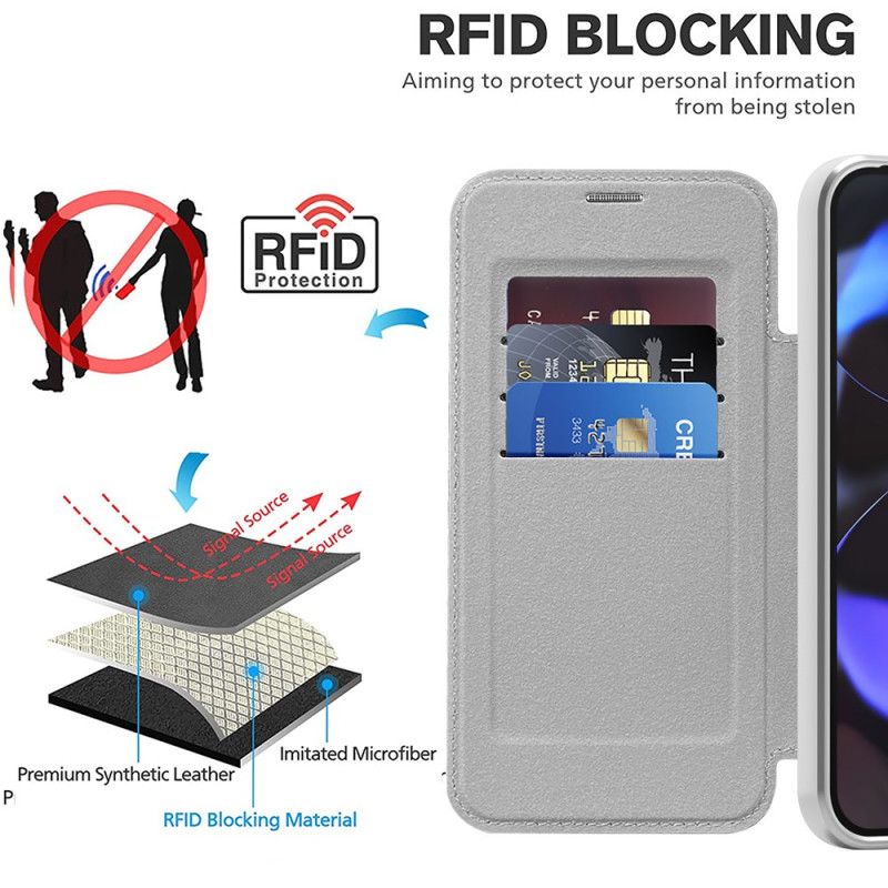 Flip Case Für Google Pixel 10 / 10 Pro Magsafe-kompatibel Gesteppt
