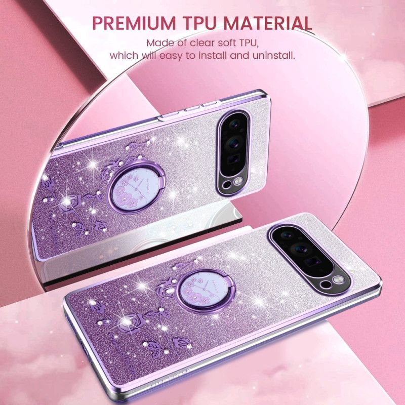 Hülle Für Google Pixel 10 / 10 Pro Kadem Strass- Und Ringhalter