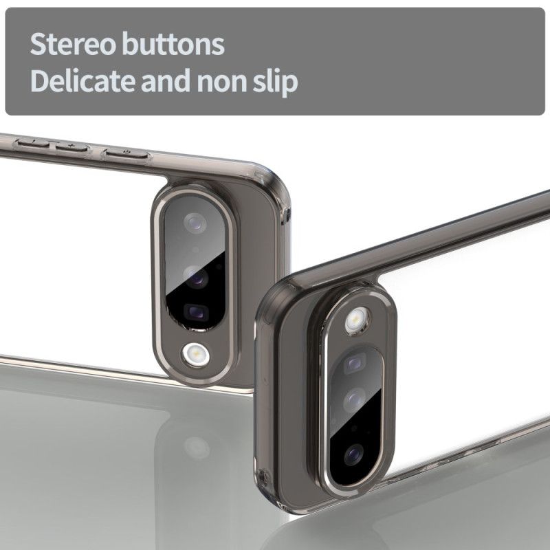 Hülle Für Google Pixel 10 / 10 Pro Transparent Mit Metallrand