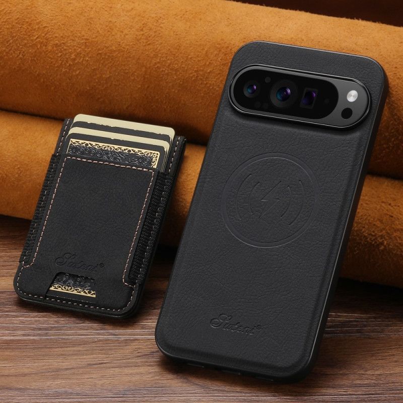 Hülle Google Pixel 10 / 10 Pro Suteni Magnetischer Kartenhalter