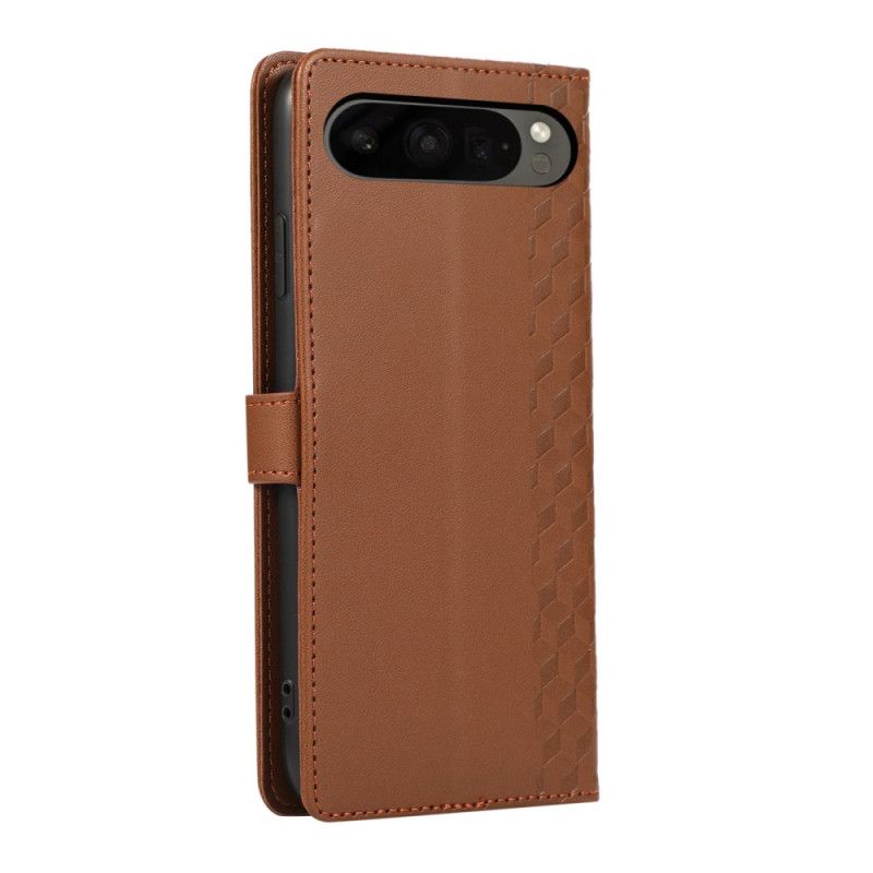 Lederhüllen Für Google Pixel 10 / 10 Pro 3d-diamanten