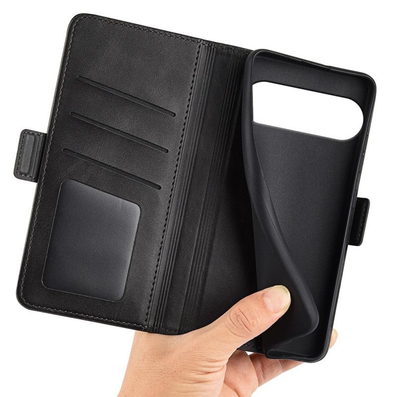 Lederhüllen Google Pixel 10 / 10 Pro Doppelverschluss