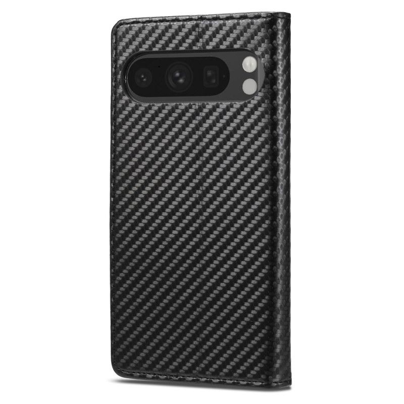 Lederhüllen Google Pixel 10 / 10 Pro Handyhülle Lc.imeeke Carbonfaser