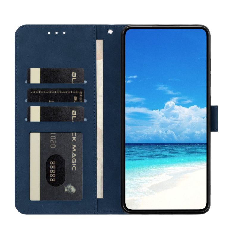 Lederhüllen Google Pixel 10 / 10 Pro Handyhülle Schmetterlings- Und Blumenmuster