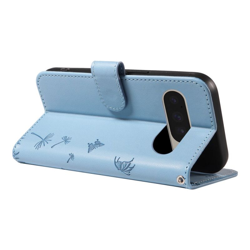 Lederhüllen Google Pixel 10 / 10 Pro Löwenzahn-riemen