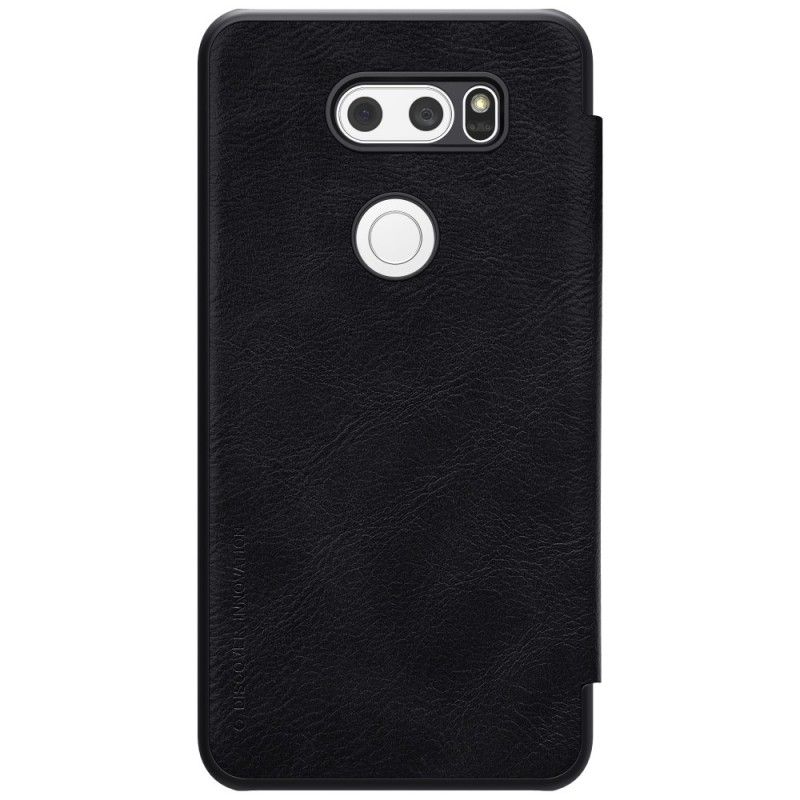 Flip Case LG V30 Weiß Nillkin-Qin-Serie