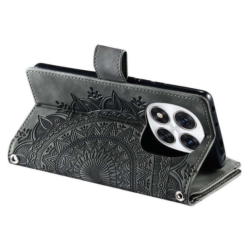 Case Für Xiaomi Redmi Note 14 Pro 5g Mandala-wildleder-effekt Wallet