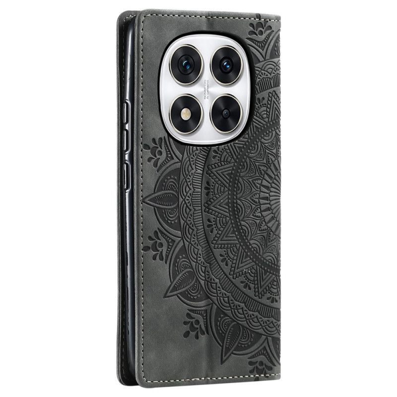 Flip Case Für Xiaomi Redmi Note 14 Pro 5g Mandala-wildlederoptik