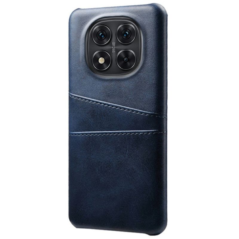 Hülle Für Xiaomi Redmi Note 14 Pro 5g Doppelter Kartenhalter In Lederoptik