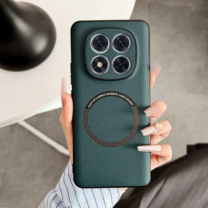 Hülle Xiaomi Redmi Note 14 Pro 5g Handyhülle Magsafe-kompatible Lederoptik