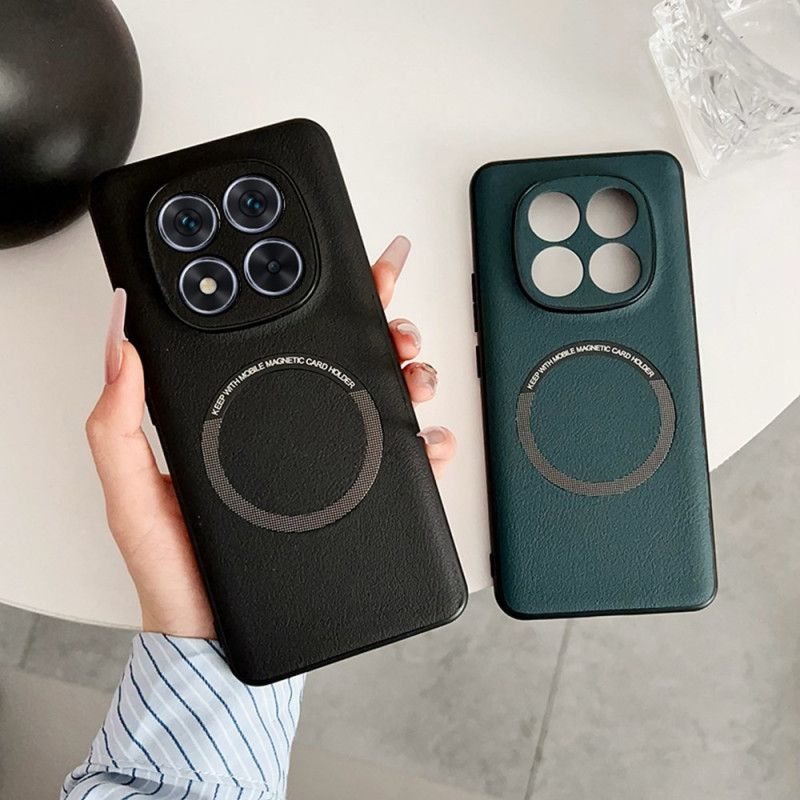 Hülle Xiaomi Redmi Note 14 Pro 5g Handyhülle Magsafe-kompatible Lederoptik