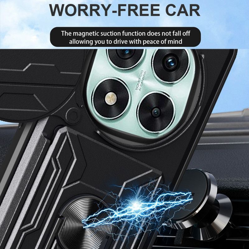 Hülle Xiaomi Redmi Note 14 Pro 5g Handyhülle Schiebe-kameraabdeckung Und Ständer