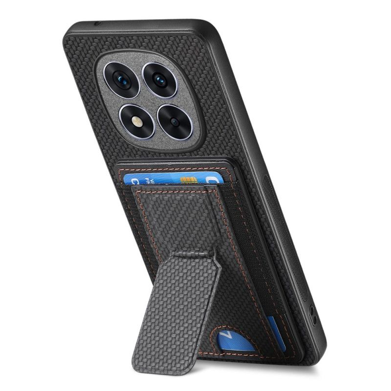 Hülle Xiaomi Redmi Note 14 Pro 5g Ständer Und Kartenhalter Aus Kohlefaser