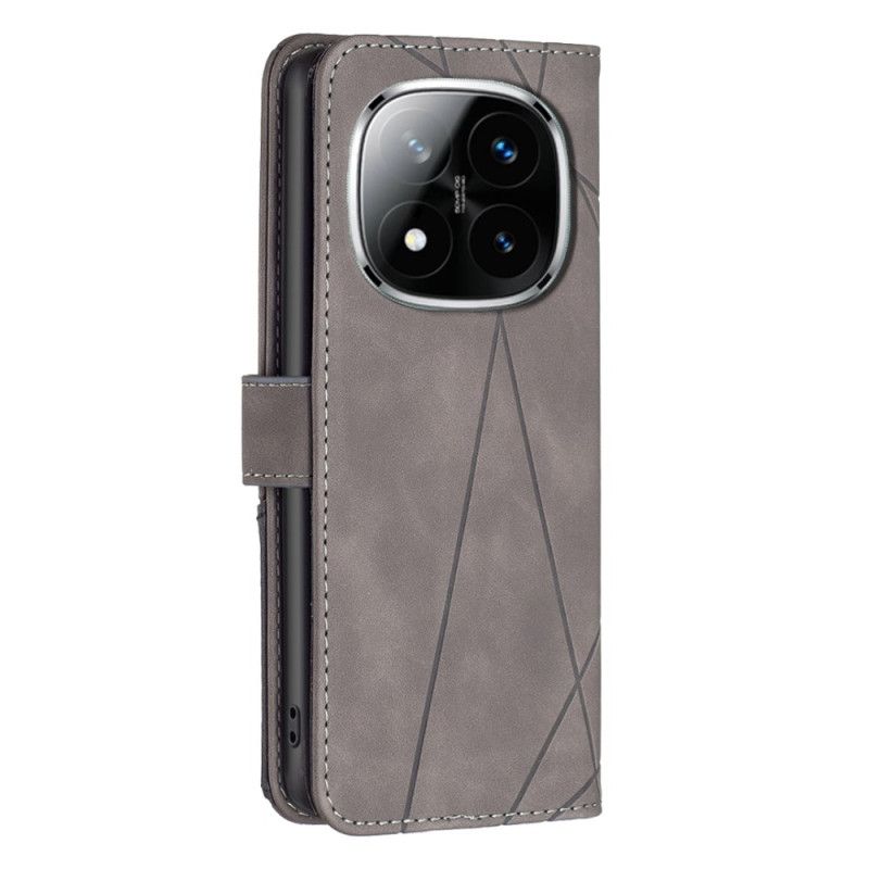 Lederhüllen Für Xiaomi Redmi Note 14 Pro 5g Binfen Color Geometrisch