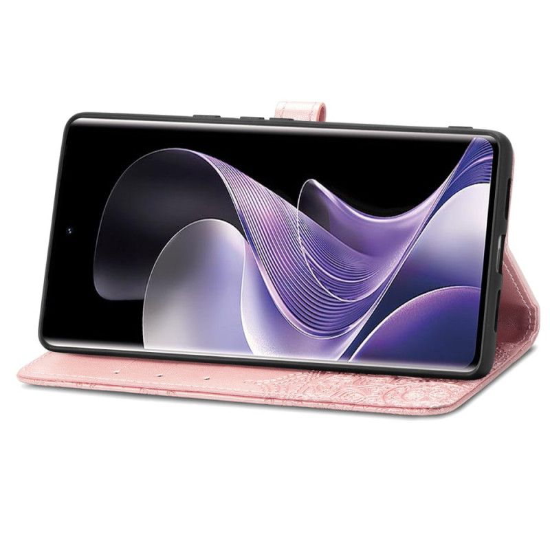 Lederhüllen Xiaomi Redmi Note 14 Pro 5g Barockes Mandala