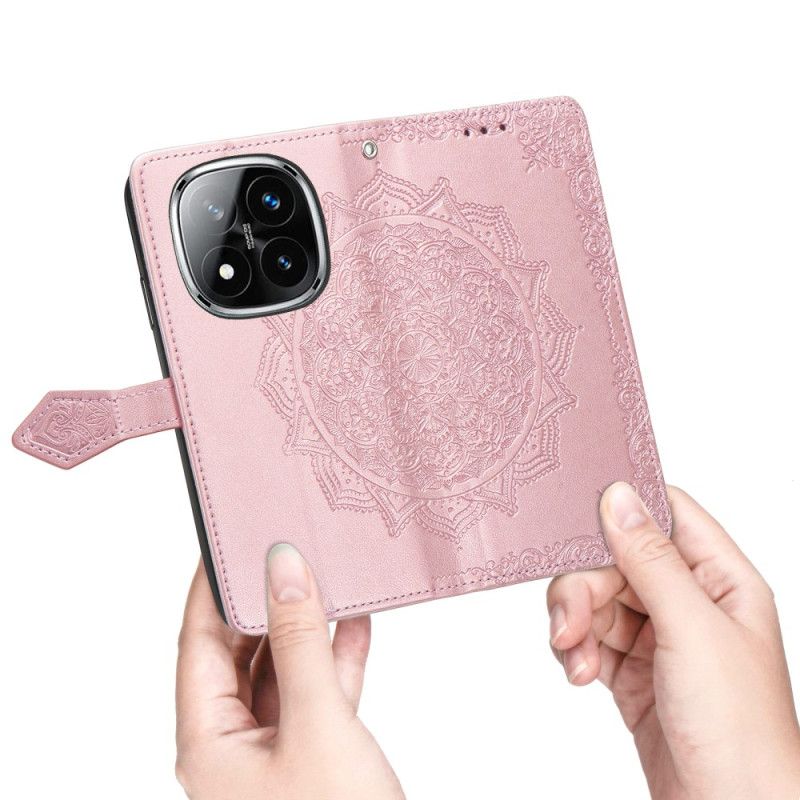 Lederhüllen Xiaomi Redmi Note 14 Pro 5g Barockes Mandala