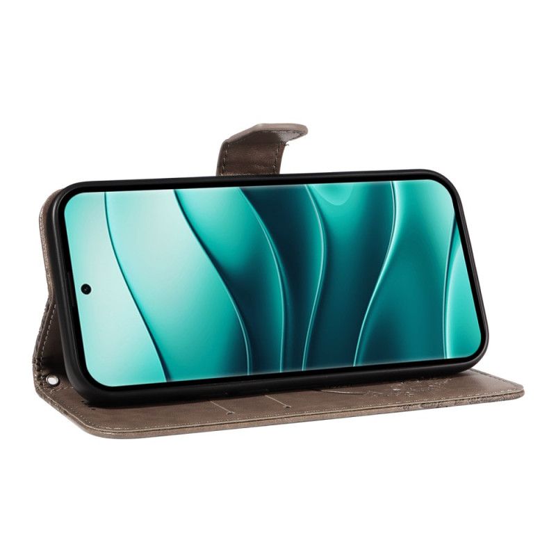 Lederhüllen Xiaomi Redmi Note 14 Pro 5g Grafischer Schmetterling